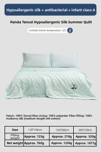 MERCURY Kids | Low Sensitivity Summer Silk Quilt
