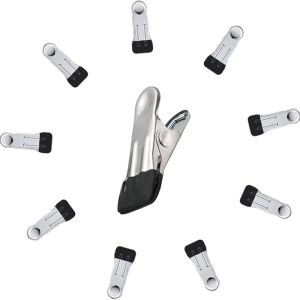 24/8PCS Heavy Duty Clothes Pins for Hanging ClothesStainless Steel Strong Clips for CraftsBeach TowelKitchen SockFabri