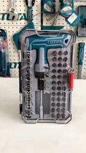 Bộ tua vít đa năng Total bộ 24 - 55 chi tiết chất liệu thép crv bộ tuốc nơ vít cầm tay đa năng chính hãng - Thinksafe