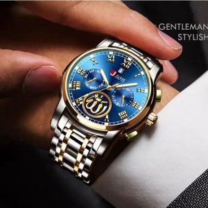 jam tangan pria JSON waterproof anti gores