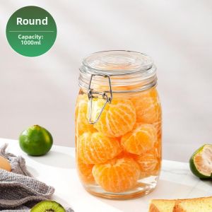 Glass Food-Grade Sealed Storage Jar