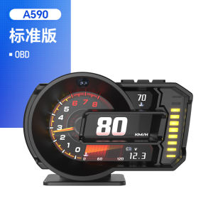 Self-Adjusting HUD Head-Up Display Full Liquid Crystal OBD Instrument Modification Driving Evaluation Gesture Switch A590