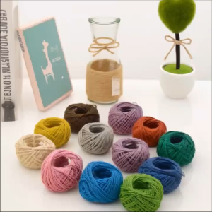 Cuộn Dây Thừng Gai Nhiều Màu 20m – Trang Trí Thủ Công Gói Quà Decor Vintage