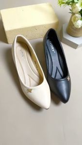 IVORY Sepatu Heels Wanita Kerja Chunky Heels VY82