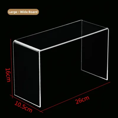 YOUKAMAN | Acrylic Transparent U-shaped Shelving Unit Display Rack