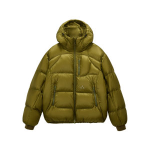 FPA | Áo Khoác Bông Vịt Trắng 95% Puffy Cấu Trúc Nhẹ Hooded 800FP