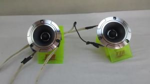 2PCS Tweeter 150W Max 4 Ohms Car Speaker with Capacitor High-Fidelity Sound Vehicle Modification Speakers Aluminum Alloy