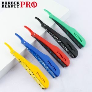 Hộp Đựng Dao Cạo Râu Cổ Điển Dành Cho Nam Họa Tiết Ngụy Trang Dao Cạo Thẳng Thủ Công Dụng Cụ Tỉa Râu Chuyên Nghiệp Cho Thợ Cắt Tóc