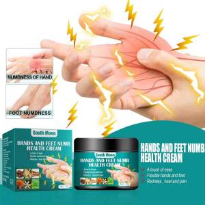 South Moon Hands and Feet Numb Health Cream - Flexible hands and feet Redness heat and pain relief. Krim kebas sesemut kurangkan kebas jari kaki