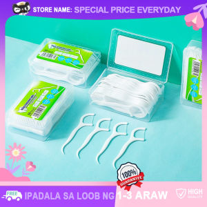 Japan 50Pcs Per Box Dental Flosses Polymer Dental Floss Teeth Sticks Toothpicks Floss Pick Toothpick Floss Floss Stick - Lazada