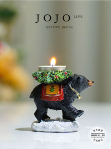 Creative Home Entrance Decorative Candle Cup Tray Resin Material Simple Modern Style for Branch Candle from China