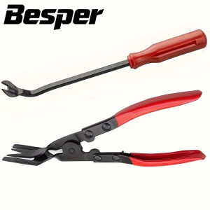 Car Headlight Repair Installation Tool Trim Clip Removal Pliers Van Door Panel Fascia Dash Interior Plastic Rivets Remover Tools