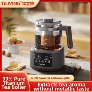 「China Plug」Ti Living | Smart Temperature Control Automatic Tea Kettle