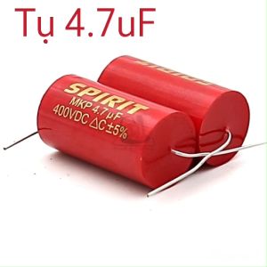 Tụ cản loa xpp chính hãng Tụ 4.7uF Phân Tần Loa MKP SPIRIT Các Loại