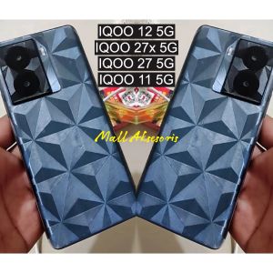 Skin Carbon Anti Gores Anti Jamur Vivo IQOO 27 5G/ 27x 5G/ 12 5G/ 11 5G Garskin Diamond Anti Gores