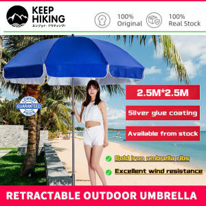 Parasol Garden Patio Umbrella 2.5M*2.5M Parasol Garden Patio Umbrella Sun Shade Umbrella Beach Round retractable outdoor umbrella