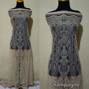 Kain Brokat Chantilly Lace Brokat Chantily