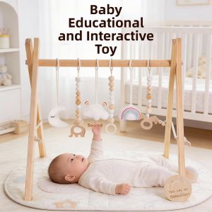 Besee | Multifunction Wooden Baby Fitness Gym