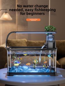 HUICHONG | Aquarium Filter And Aerator Mini Eco-scene Desktop Home
