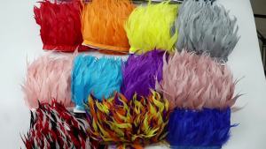 10M Natural Goose Feather Fringe Trim Ribbon 8-10cm Fluffy Plumes for DIY Wedding Dress Party Sewing Jewelry Decor Accessories