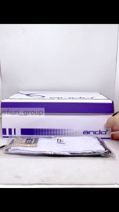 FIURI - ANDO - REVINA 37-40 FULL HITAM - Sepatu Kets Wanita-Sneakers Wanita-Sepatu Olahraga Wanita-Casual-Sepatu Jogging Lari Fitness Gym Senam Wanita-Sepatu Anak Perempuan Cewek-Sepatu Sekolah Berperekat SD SMP SMA