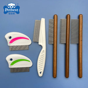 PET BEST | Flea Removal Pet Comb for Long & Short Hair