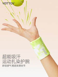 Sports Wristband Ankle Support Fitness Equipment for Badminton Tennis Basketball Volleyball Womens Style Sweat Absorbent