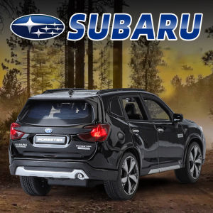 1:30 Scale Subaru Forester Alloy Car Model Diecast Car Sound Light Car Lovers Collection Kids Birthday Gift Metal Boys Toys