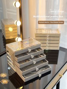 AOQILA | High-end Elegant Drawer Jewelry Box