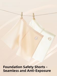 PIER N°5 | Rose Essential Oil Foundation Liquid And Safety Pants Two-In-One Womens Seamless Underwear High Waist Briefs For Young Ladies