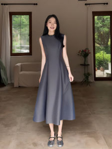 PIAOYA | High-class Waisted Sleeveless Slimming A-line Dress
