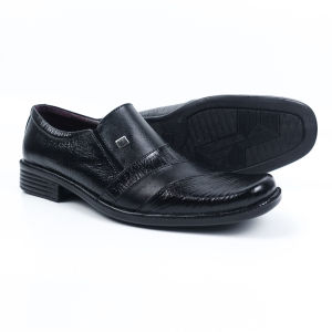 Sepatu Formal Kantor Pria Kulit Mamojosfore F09