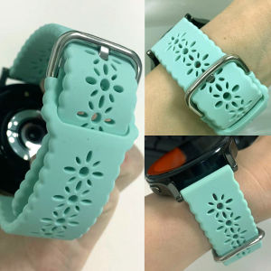 20mm 22mm Silicone Sports Watchband For Samsung Galaxy Watch 7 6 5 4 40mm 44mm 5 Pro 4/6/Gear S3 classic Active 2 Strap Bracelet