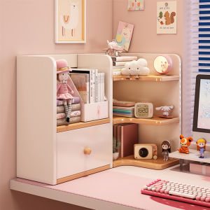 ZHUOHE | Corner Desk Storage Shelf Organizer