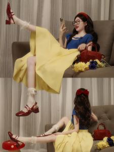 XUECAIQI | Slimming Set for Large Plus Size Petite Women Summer Wear Blouse and Skirt