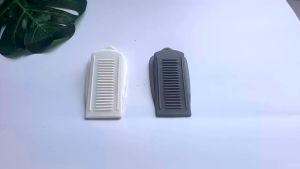 3ชิ้น ตัวกั้นประตูแบบยางเพื่อความปลอดภัยสำหรับเด็ก / ตัวกั้นประตูแบบลิ่มป้องกันการชน / ตัวกั้นประตูกันลม / ตัวกั้นประตูแบบยางพรีเมียมแบบลิ่ม / ตัวกั้นประตูแบบพื้นกันลื่นสำหรับประตูบ้านและสำนักงาน