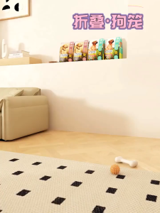 🇸🇬 Folding Metal Dog Crate for PetsPuppy and Animal / Double Door Foldable Dog Cage With Removable Tray / Dog house / Pet cage