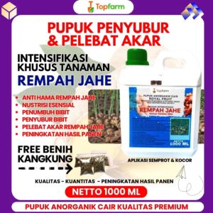 Pupuk TopFarm: Solusi untuk Membesarkan Umbi Jahe