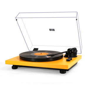 MPK Professional Dynamic Magnet Black Vinyl Record Player High Fidelity Bluetooth HiFi Level Record Player Vinyl Turntable