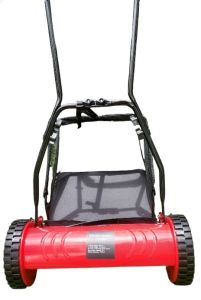 Reel Mower รถตัดหญ้า รุ่น2ล้อสีแดง ไม่ใช้ไฟฟ้า-น้ำมัน สำหรับหญ้าสูง2-5ซม.มีรอบการตัด1-2ครั้ง/wk เหมาะสำหรับหญ้าทุกสายพันธ์