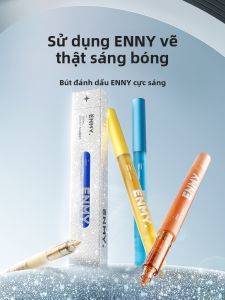 ENMI | Bút Kẻ Lấp Lánh 12 Màu