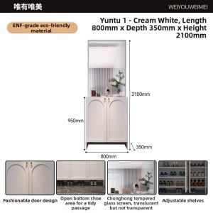 Weimei | Modern Minimalist Entryway Cabinet Dividing Storage