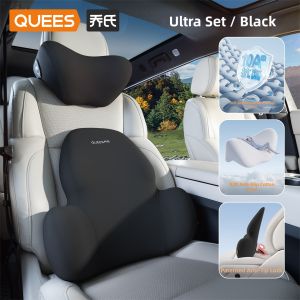 QUEES | Lumbar and Neck Support Car Cushion