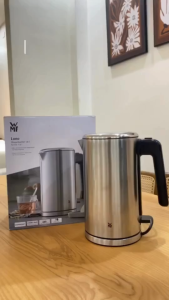 Ấm siêu tốc WMF Cromargan Lono Kettle 16L công suất 2400W inox 2 lớp cao cấp chính hãng bảo hành 12 tháng