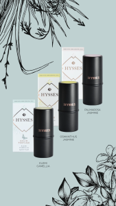 Hysses Solid Perfume Osmanthus Jasmine 6g