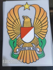 Sablon Setrika DTF Grosir / Stiker Sablon Logo TNI Grosir / Logo Baju TNI