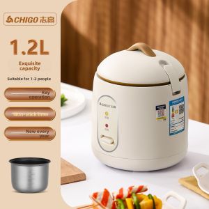 Mini 1.2L Electric Rice Cooker Multi-Function Home Use Gift for 1-2 People Intelligent Household Goods from China