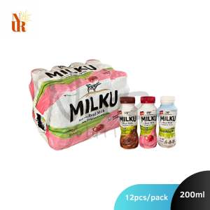 Milku Susu UHT 200ml x 12pcs [Karton/Pack]