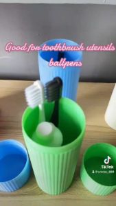 UNIDAS Portable Travel Toothbrush Toothpaste Storage holder/Toothbrush holder/Spoon and fork storage holder/pen holder