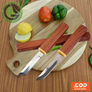 pisau dapur unik stainless steel 2 in 1
